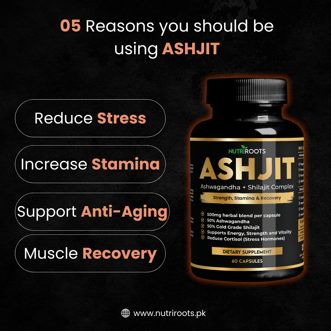 Ashjit - Ashwagandha + Shilajit Complex - Image 4