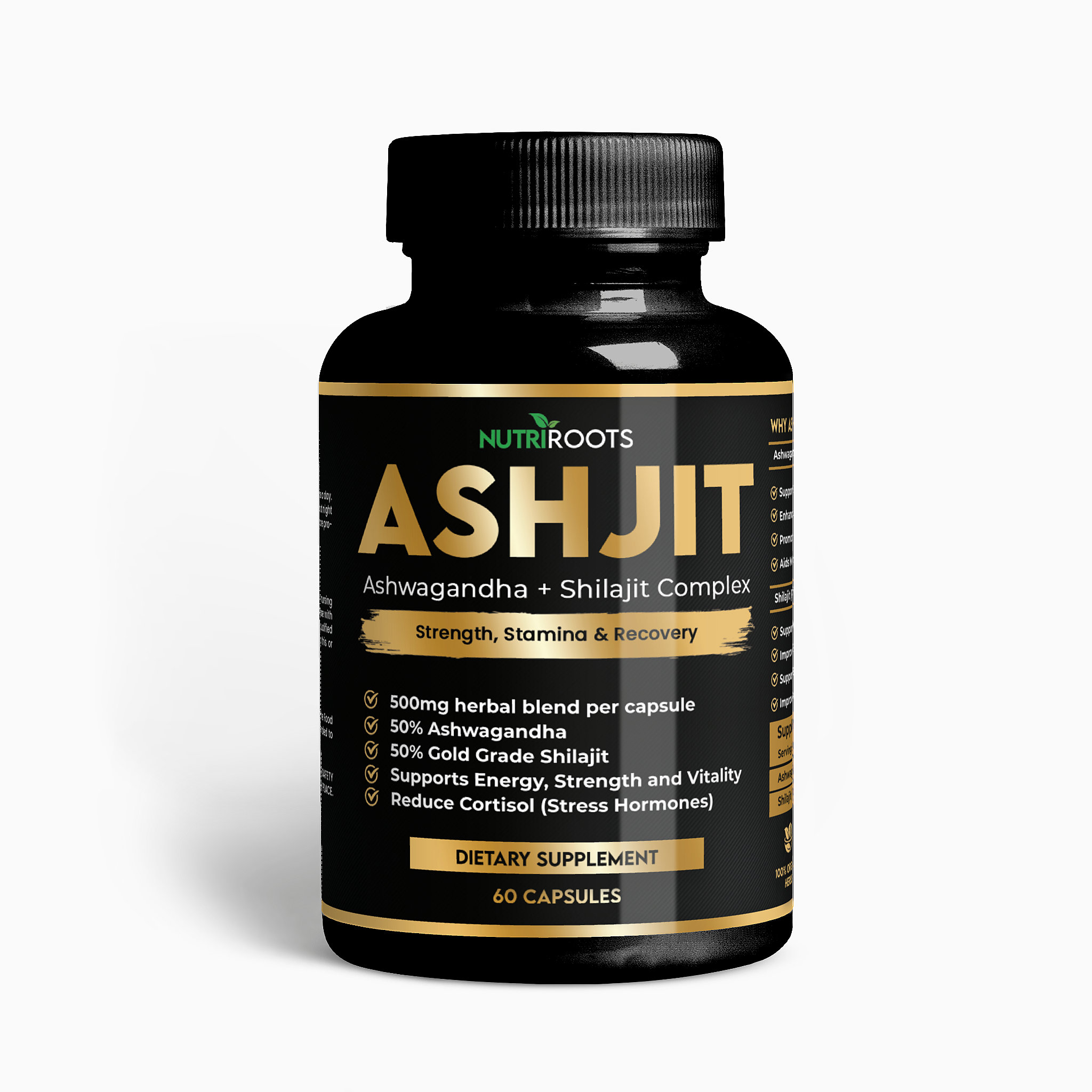 Ashjit - Ashwagandha + Shilajit Complex