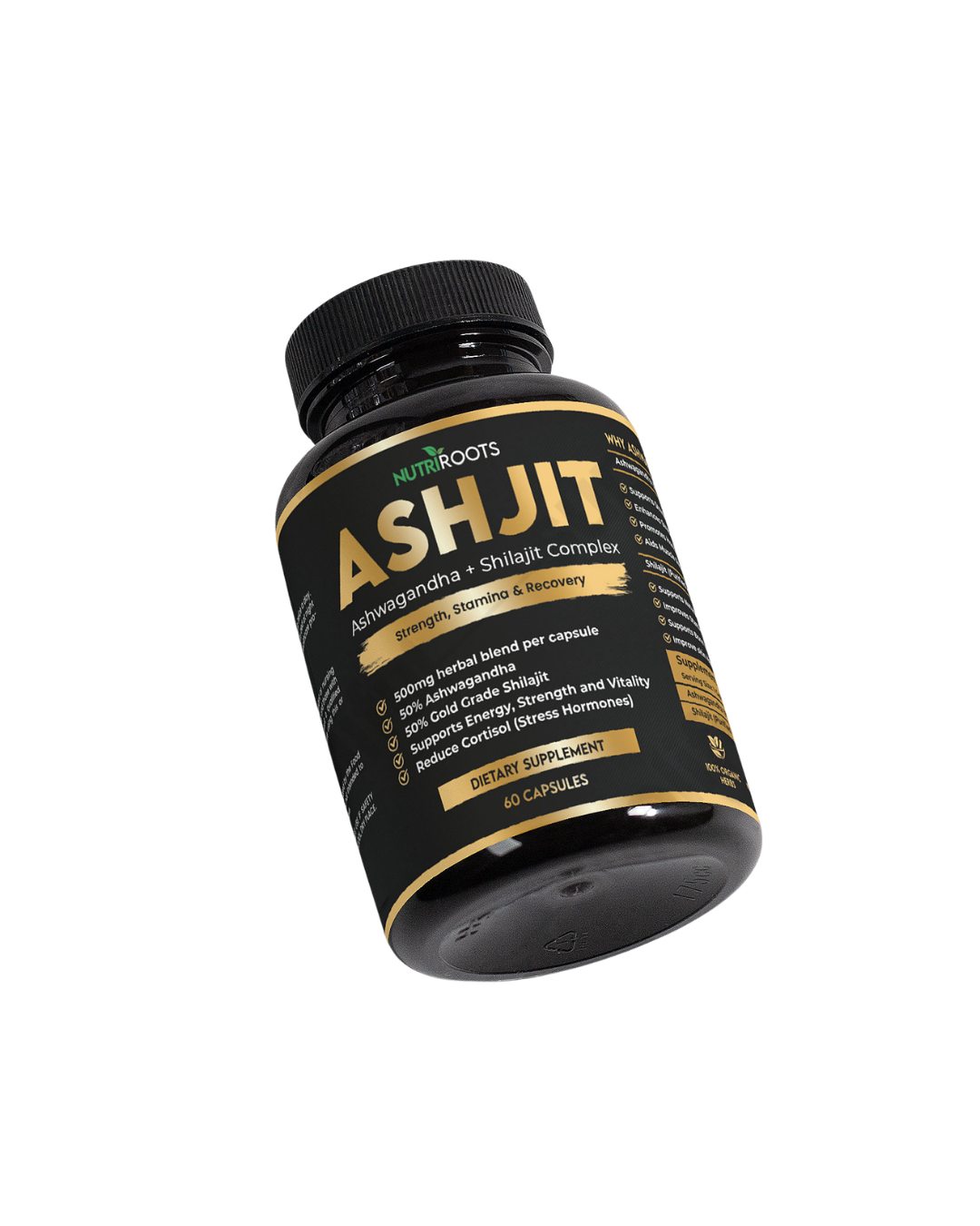 Ashjit - Ashwagandha + Shilajit Complex - Image 3